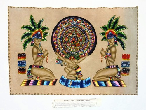 Bild kunstleder mexiko bunt - bild,