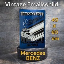 Vintage MERCEDES BENZ Emaile