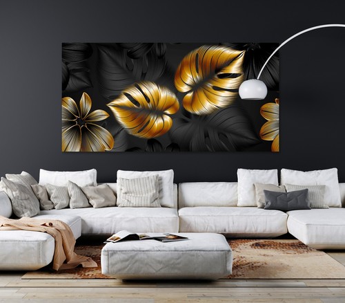 Moderne naturblätter kunst - moderne,