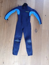 Original OLAIAN Neoprenanzug lang Surfen Kinder Rückenreißverschluss 100 2/2 mm