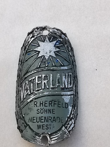Steuerkopfschild vaterland - steuerkopfschild,