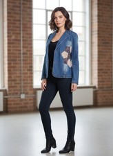 Taillierte jeansjacke on - taillierte, "on