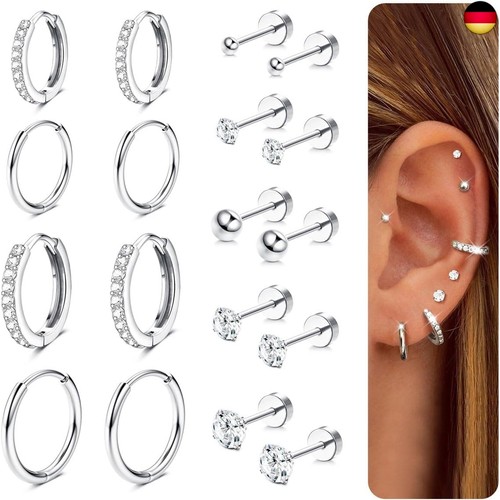 9paar ohrring set - ohrring, ohrstecker