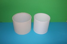 Tischlampe Lampenschirm Crema Weiß  Ersatzschirm E14 E 14