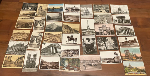 Original vintage postkarten - vintage,