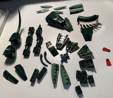 Lego Vikings 7018 Wikingerschiff, unvollständig, Seeschlange als Ersatzteile