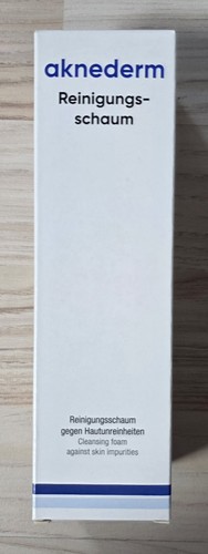 Aknederm reinigungsschaum neu - aknederm,