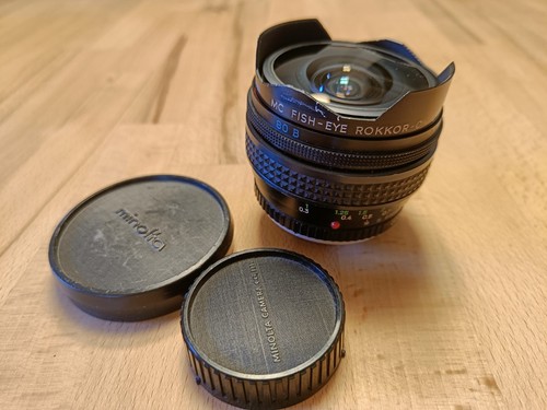 Minolta fish eye rokkor ok - mc, fish-eye