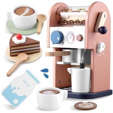 Kinder Kaffeemaschine Holz