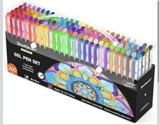 gelstifte set. 130 Farben + 130 Ersatzminen