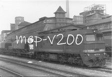 PE-Foto ca. 10x15 DR 120 373 Sollstedt 1986 - Taigatrommel BR 120 V 200
