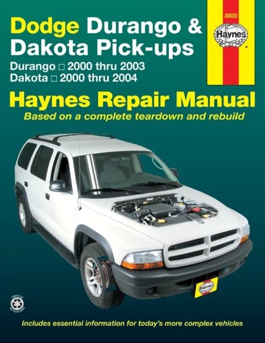 Haynes repair manuel dodge - manuel,