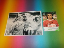 Wolfgang Overath DFB Weltmeister 1974 signiert signed Autogramm 20x28 Foto + AK