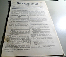 Reichsgesetzblatt 1927
