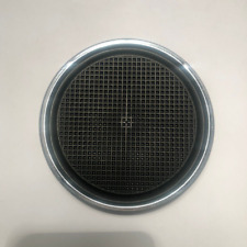 Oldtimer Lautsprecherblende Chrom Rund für 10cm Lautsprecher