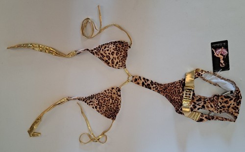 Dessous badeanzug leopard - dessous,