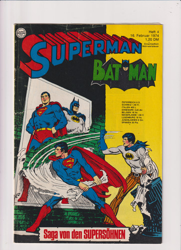 Superman 1974 original - 4,