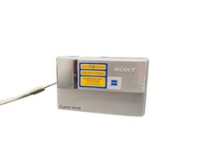 Sony Cybershot DSC-T10 / Digitalkamera / Kamera / Carl Zeiss / silber