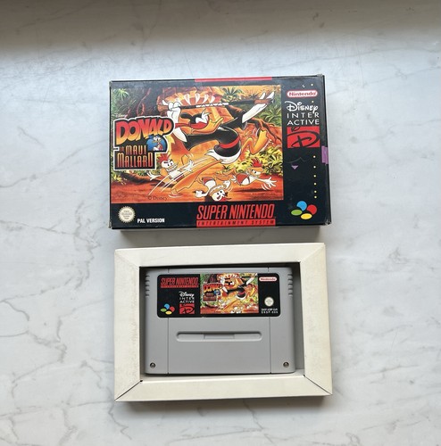 Snes donald maui mallard - donald,