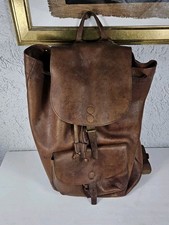 Bree Leder Rucksack Original Echt Leder