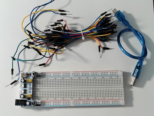 Breadboard power modell - breadboard, +
