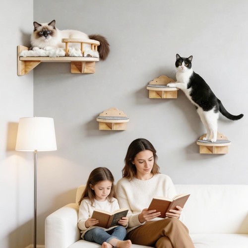 Katzen kletterwand set - katzen,