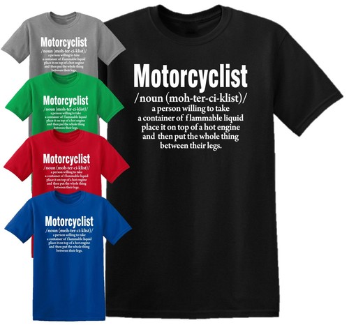 Motorradfahrer biker shirt - biker, t-shirt