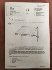 SPETTMANN-Klemmmarkise „Line“, 300cm/160cm | neu + originalverpackt!