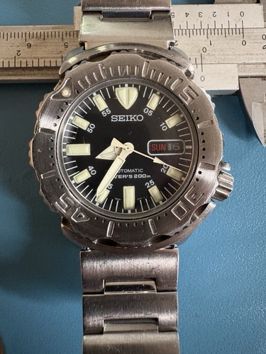 Seiko black monster - seiko,