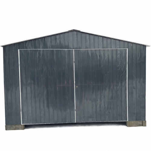Blechgarage lager 4x8x2 55m - blechgarage, 4x8x2,55m