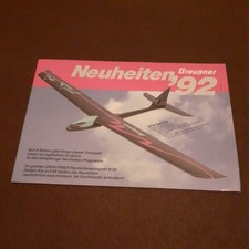 Graupner Neuheiten Modellbau Katalog 1992