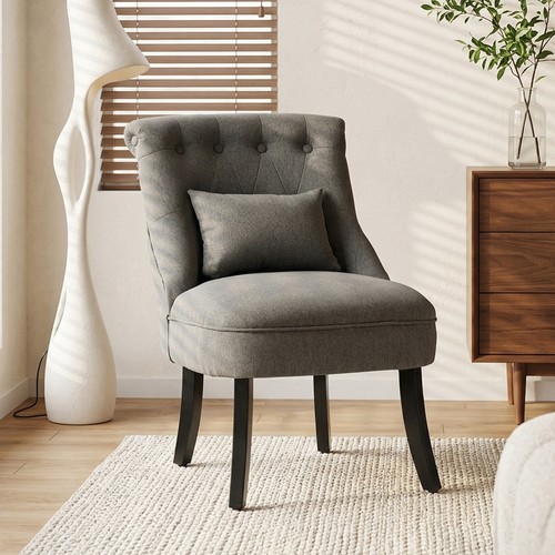 Homcom stoff einzelsofa - stoff,