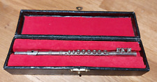 Miniatur Weißmetallflöte in