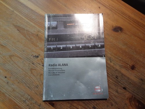 Seat radio alana - radio,