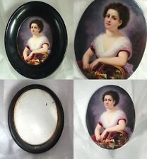 Antikes Miniaturgemälde