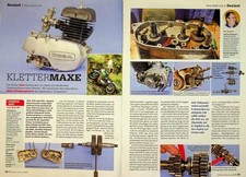 Oldtimer Praxis 3392) OSSA MAR 250 Motor mit 18PS seziert - ein interessanter Be