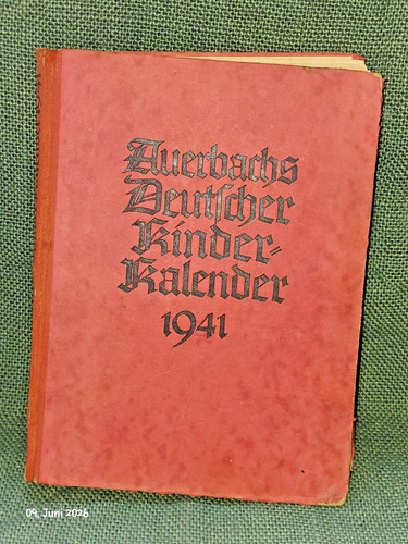 Antiker kalender auerbachs - kalender,