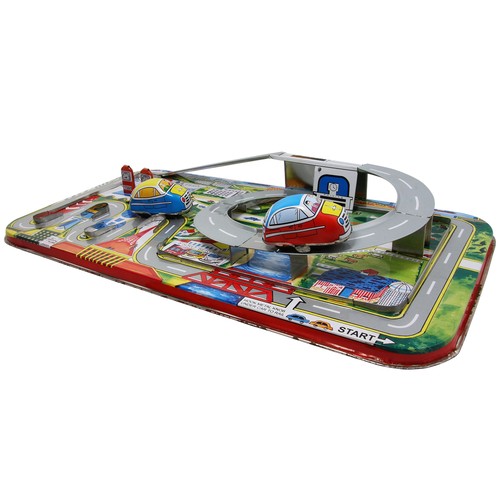 Blechspielzeug spielbahn mit - blechspielzeug,