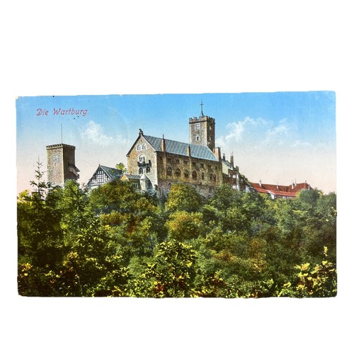 Postkarte eisenach wartburg - eisenach,