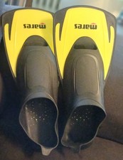 Mares, Schnorchelflosse, Unisex, Gr. 38/39, schwarz/gelb