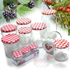 Einweckgläser mit Deckel