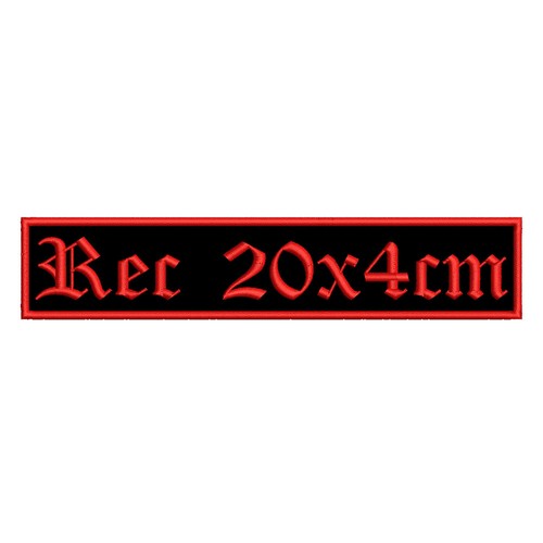 Aufnäher patch wunschtext - aufnäher,