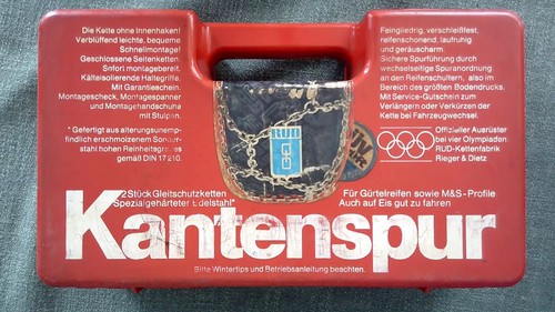 Schneeketten kantenspur rud - schneeketten,