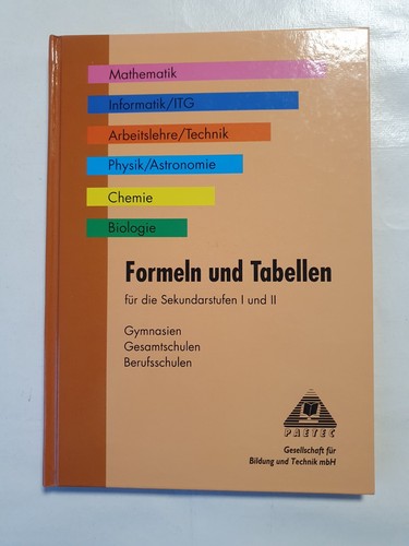 Formeln und tabellen - formeln,