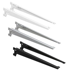 Winkelträger | Regalträger | für Regalböden Wandschienen Regalsystem | 2-er Set