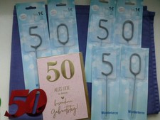 50 Geburtstag Wunderkerzen
