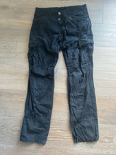 Timezone Benitos cargohose herren 31/34, schwarz -gebraucht-
