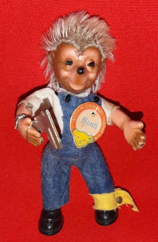 Seltener steiff mecki monteur - seltener,