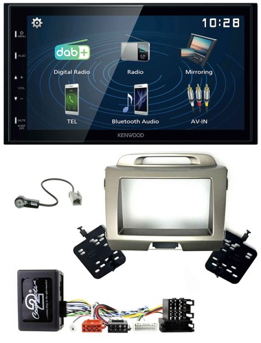Kenwood 2din bluetooth - bluetooth, lenkrad