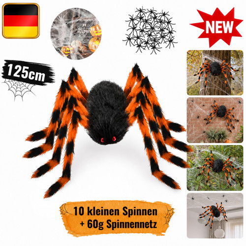 125cm plüschspinne - 125cm,
